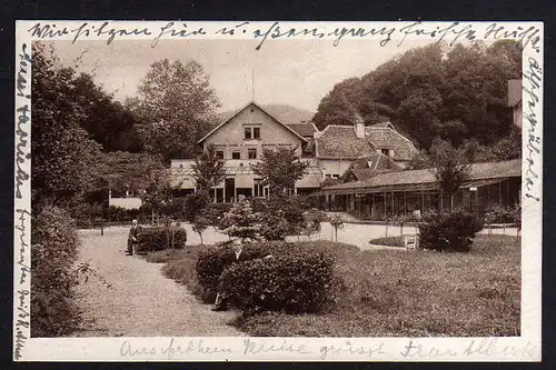 80715 AK Ziegelhausen bei Heidelberg 1925 Gasthaus Stifts Mühle