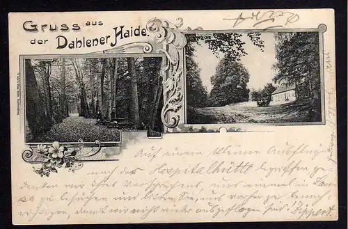 79711 AK Dahlener Heide Dahlen 1901 Waldweg Forsthaus