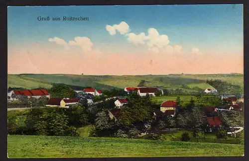 73985 AK Roitzschen Triebischtal 1902