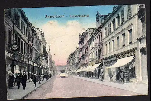 70561 AK Saarbrücken Bahnhofstraße 1916