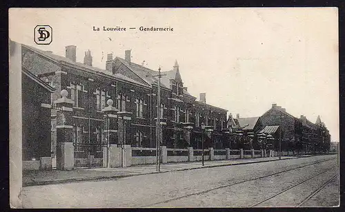 66829 AK La Louvière Gendarmerie 1915