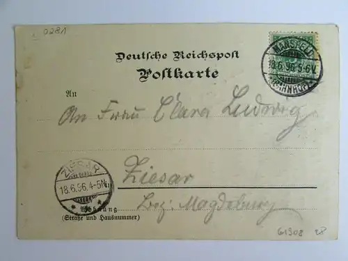 61908 AK Mansfeld Vorläufer 1896