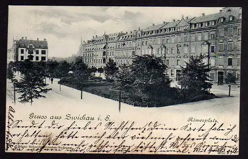 45995 AK Zwickau Römerplatz 1899