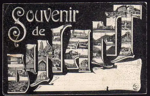 45322 AK Dinant Buchstaben Karte 1918