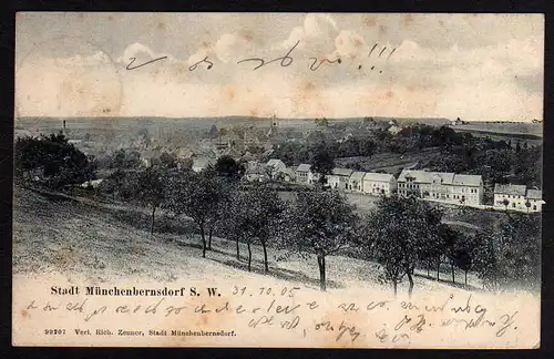 46018 AK Münchenbernsdorf S.W. 1905