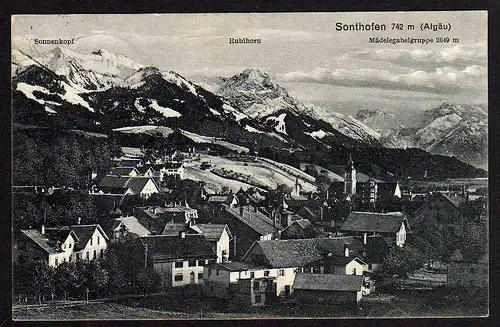 46110 AK Sonthofen Mädelgabelgruppe Sonnenkopf Rubihorn