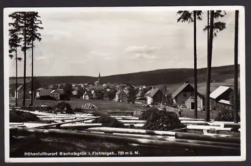 44864 AK Bischofsgrün i. Fichtelgebirge Fotokarte 1937