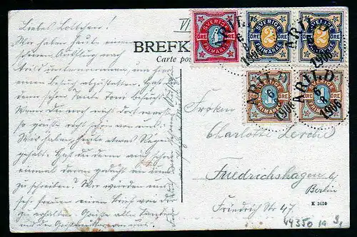 44350 AK Arildsläge Arild Schweden 1906