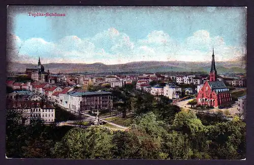 44169 AK Teplice Teplitz-Schönau 1912