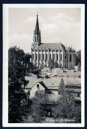 44177 AK Kratzau Sudetengau 1941 Kirche
