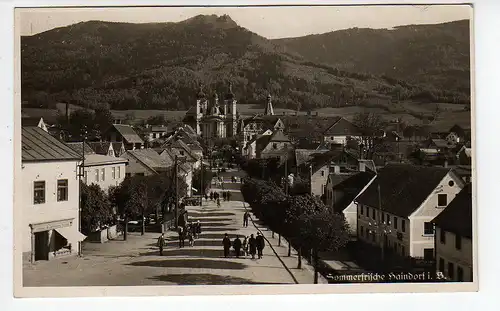 42213 AK Haindorf Böhmen Hejnice Wallfahrtskirche Maria Heimsuchung um 1930