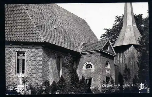 41353 AK Kirchbarkau Kirche Kiel 1913 aus Serie Auf Heimatlicher Erde II Nr. 9