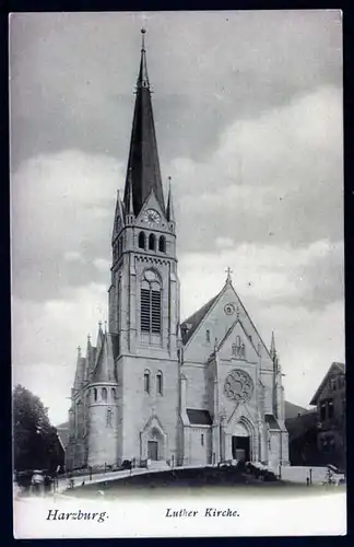 41283 AK Harzburg Luther Kirche Vollbild 1905