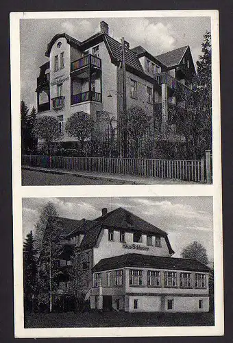 40653 AK Altheide Bad Haus Schlesien Hotel Pension um 1935