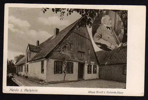 40687 AK Heide Holstein Geburtshaus Klaus Groth