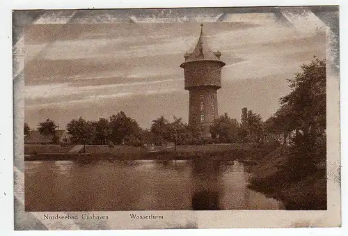 39444 AK Nordseebad Cuxhaven Wasserturm um 1920