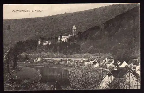 39053 AK Zwingenberg a. Neckar um 1910