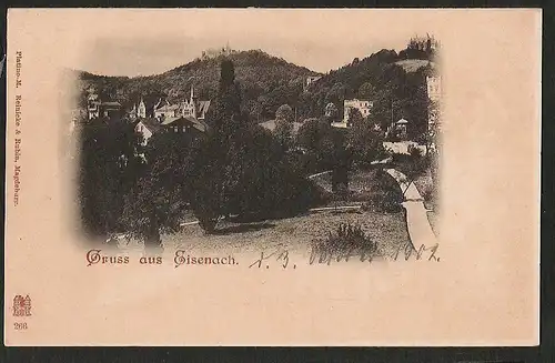 24328 AK Eisenach 1902 , ungelaufen