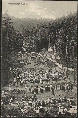 23662 AK Waldtheater Oybin 1911, gelaufen