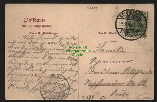 22933 AK Berlin Schöneberg Landwehr Inspections Gebäude 1905, gelaufen 1905