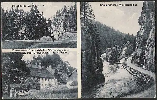 23073 AK Frankenwald Waffenhammer Steinach Steinachthal Gaus Gasthaus