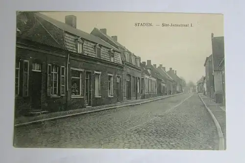 22419 AK Staden Belgien Westflandern Sint Jansstraat I. um 1915