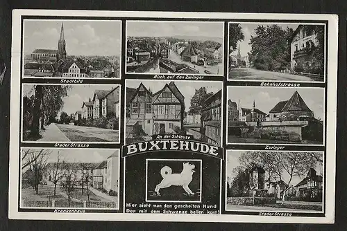 20911 AK Buxtehude 1904 Partie am Geesttor Brücke