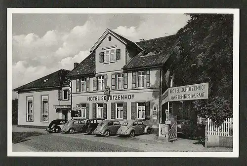 20453 AK Erbach Odenwald Hotel Schützenhof Gartenrestaurant