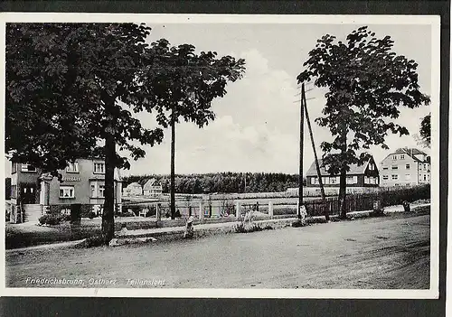 20210 AK Friedrichsbrunn Thale Harz Teilansicht 1952