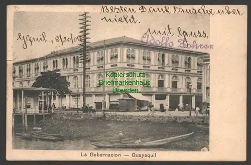 145721 AK Guayaquil Ecuador La Gobernacion um 1905