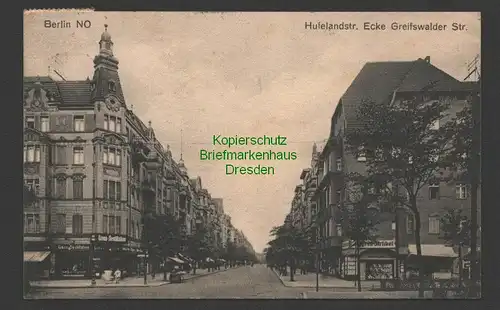 145464 AK Berlin NO Hufelandstr. Greifswalder Str. 1930 Gross Destillation Likör