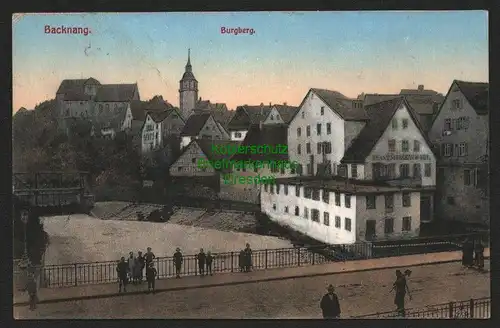 143930 AK Backnang 1928 Burgberg Kunstmühle W. Wolf