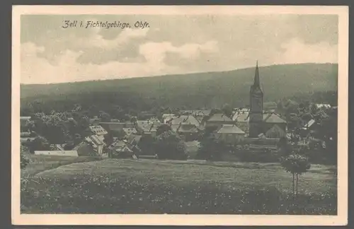 141755 AK Zell im Fichtelgebirge Oberfranken Gasthof rotes Roß um 1920
