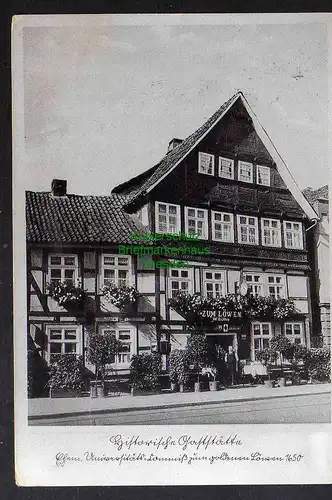 128516 AK Rinteln Gasthaus zum Löwen W. Büthe 1943 Historische Gaststätte