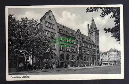 127899 AK Duisburg Hamborn Rathaus
