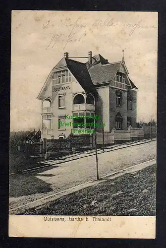126931 AK Hatha bei Tharandt Villa Quisiana 1906