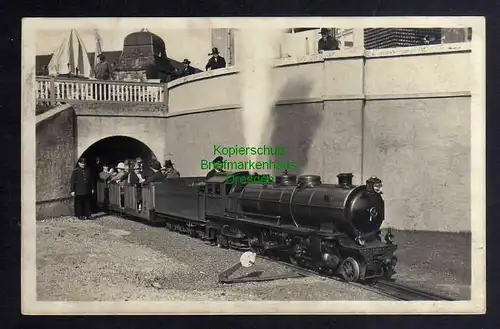 124666 AK Düsseldorf Große Ausstellung 1926 Die Lilliputbahn