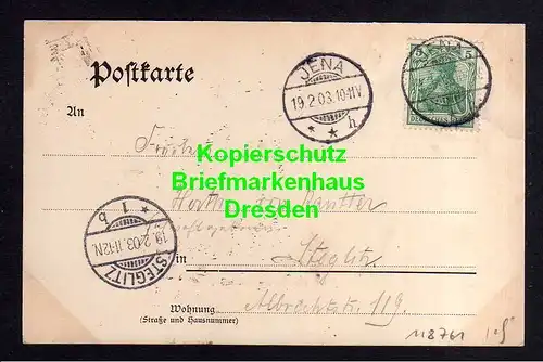 118761 AK Jena 1902 von der Bismarckhöhe