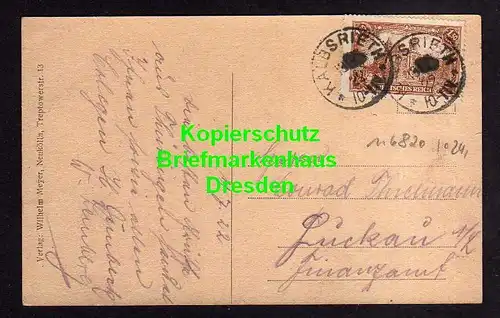 116820 AK Schönewerda b. Artern 1922 Kirche Partie Unstrut m. Schleuse Geschäft