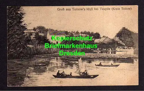 114620 AK Tornows Idyll bei Teupitz Kreis Teltow 1920