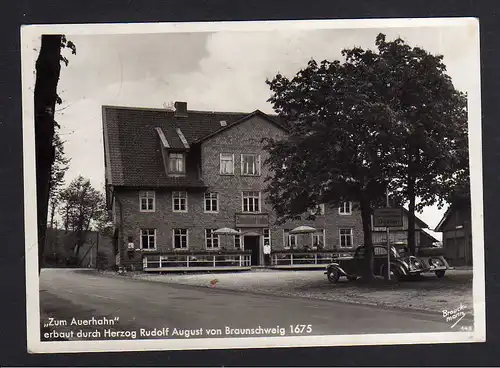 103196 AK Auerhahn über Goslar Berggasthaus Zum Auerhahn 1943