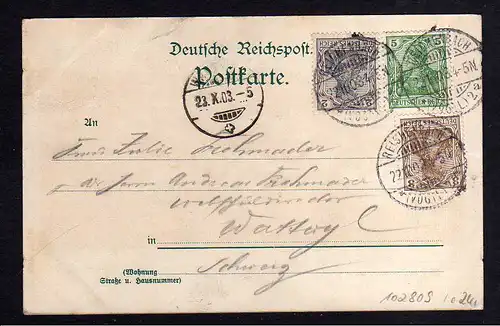 102809 AK Oelsnitz Vogtland Panorama 1903