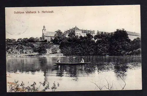 101551 AK Schloss Walbeck b. Hettstedt 1910 Adel