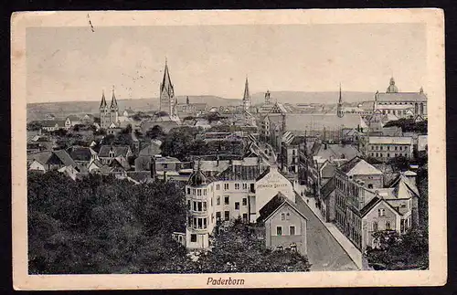 45301 AK Paderborn Feldpost 1916