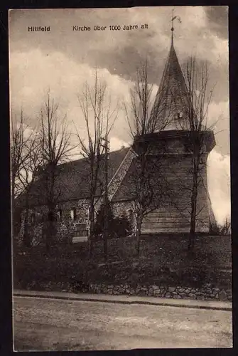 44928 AK Hittfeld Seevetal 1925 über 1000 Jahre alte Kirche