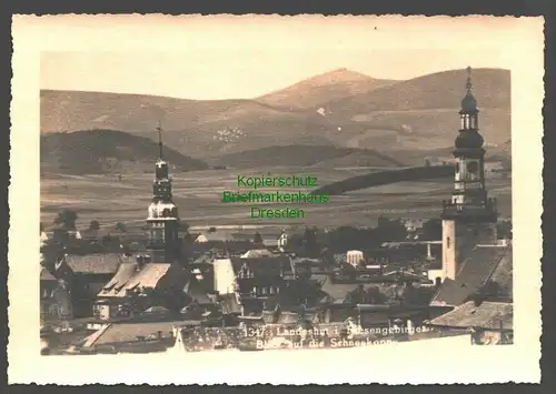 142168 Foto Landeshut Riesengebirge Kamienna Gora um 1930 Kirchen Schneekoppe
