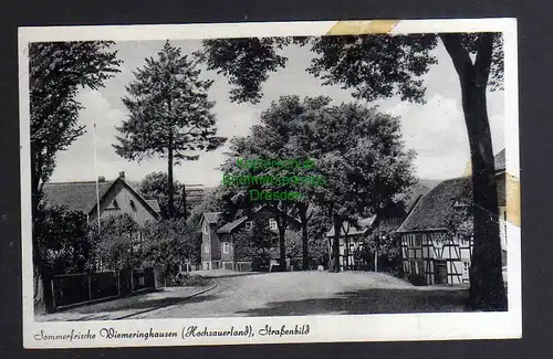 128569 AK Wiemeringhausen Olsberg im Sauerland Straße 1959