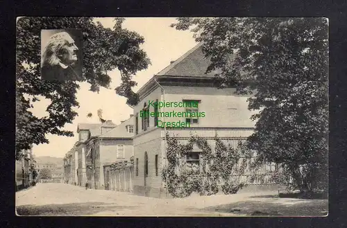 128427 AK Weimar Liszthaus 1907 spät verwendet 1923