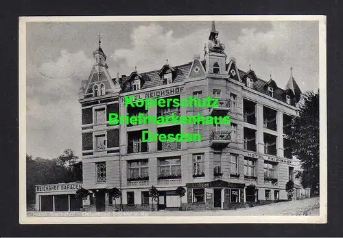 115997 AK Saßnitz Rügen Hotel Reichshof 1935 Ostseebad