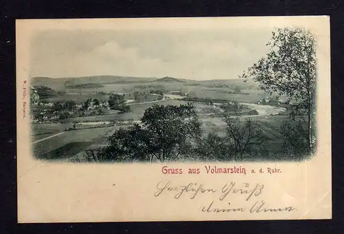 112235 AK Volmarstein a. d. Ruhr 1899 Hotel Wehberg